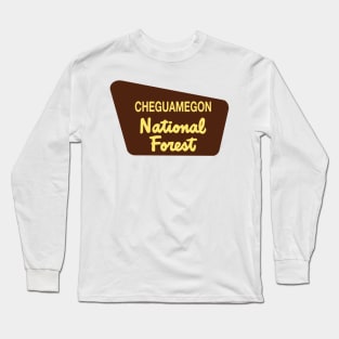 Cheguamegon National Forest Long Sleeve T-Shirt